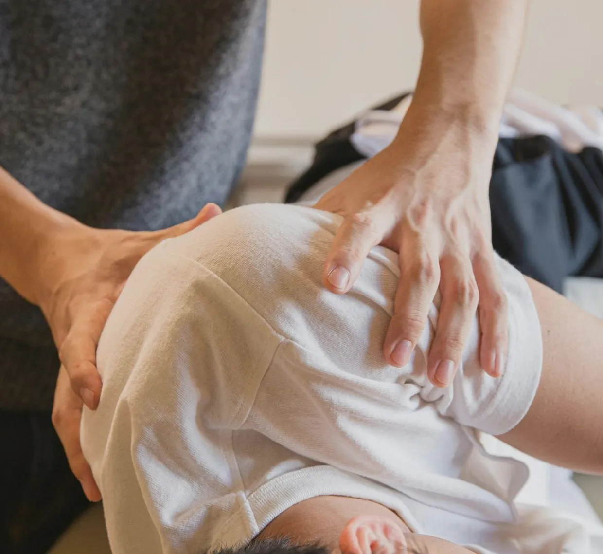 Consulta no estúdio de bem-estar